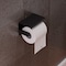 Alfi Brand Black Matte Stainless Steel Toilet Paper Holder with Shelf ABTPC66-BLA - alternate 1